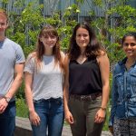 Three French students conduct REACT research over the summer