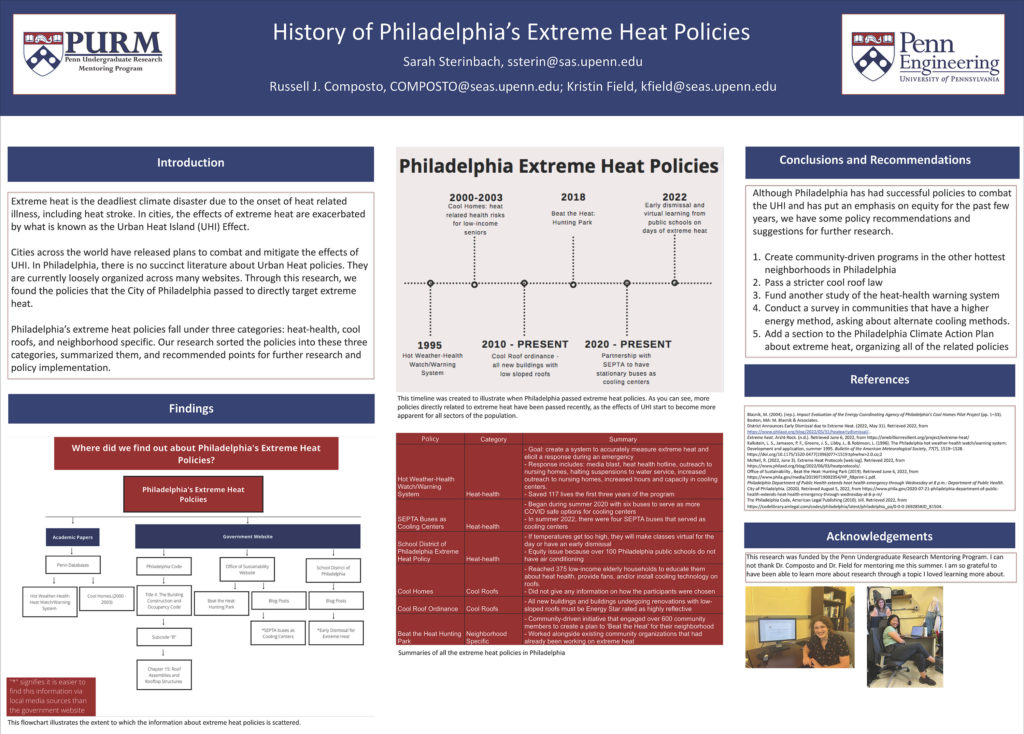 S. Sterinbach PURM Extreme Heat Poster Summer2022 image